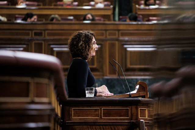 La ministra de Hacienda, María Jesús Montero