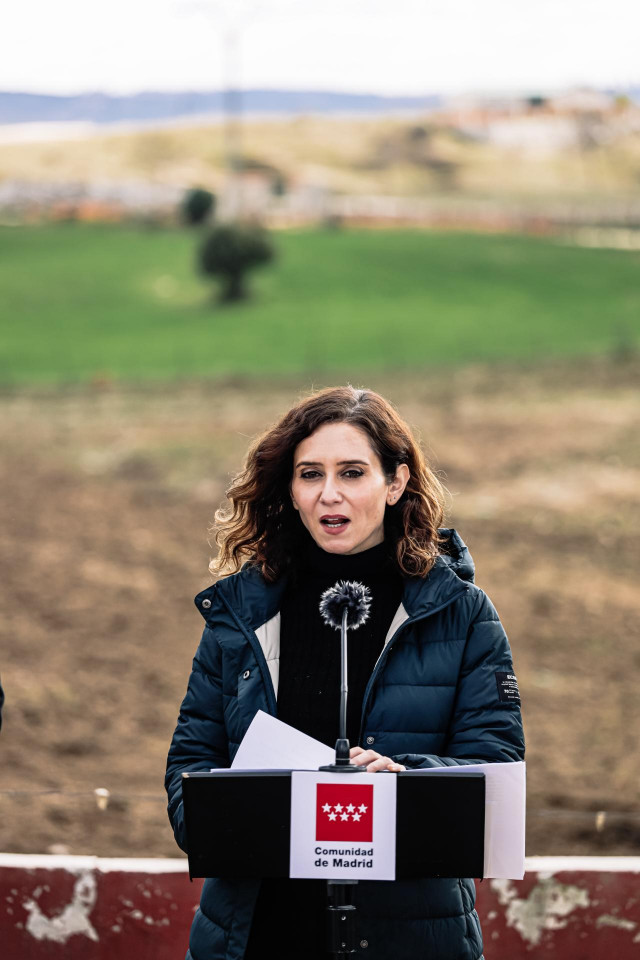 La presidenta de la Comunidad de Madrid, Isabel Díaz Ayuso