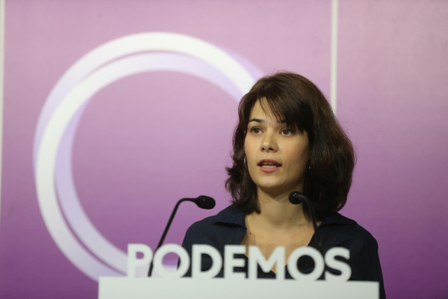 Archivo - La portavoz de Podemos, Isa Serra.- Archivo