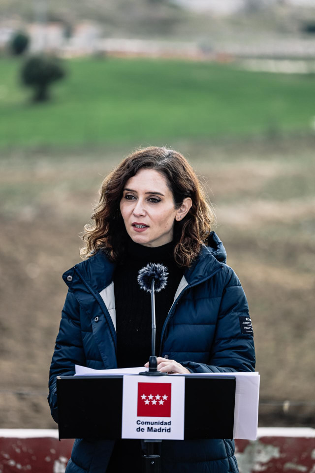 La presidenta de la Comunidad de Madrid, Isabel Díaz Ayuso