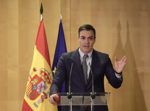 El presidente del Gobierno, Pedro Sánchez.