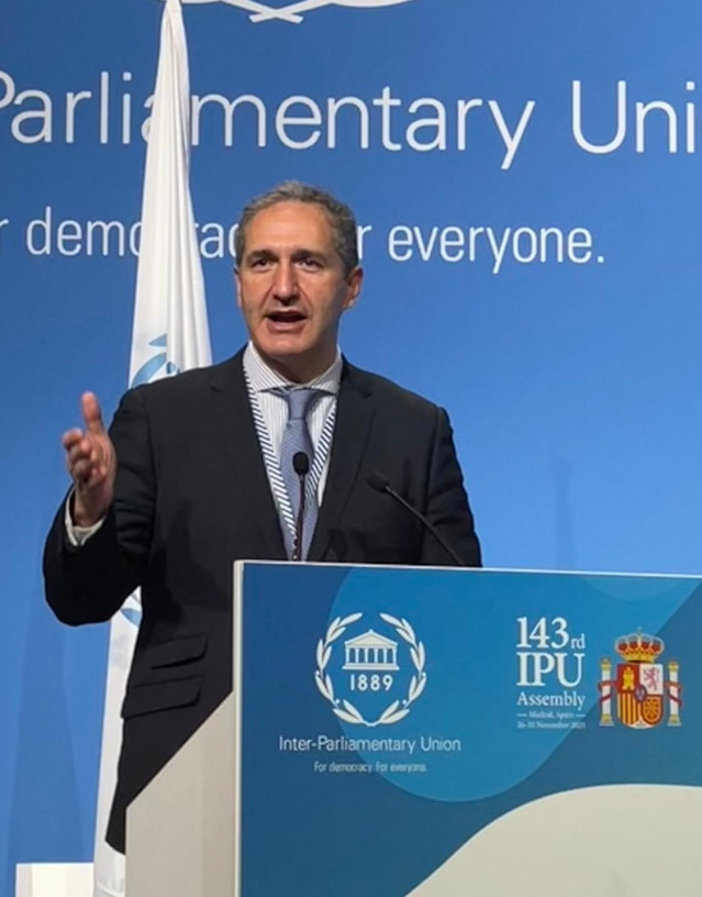 El Senador Socialista José Cepeda Ha Instado En La 143 Asamblea Mundial De La Unión Interparlamentaria (UIP).