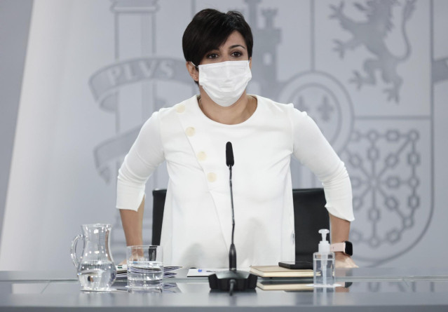 La ministra Portavoz, Isabel Rodríguez