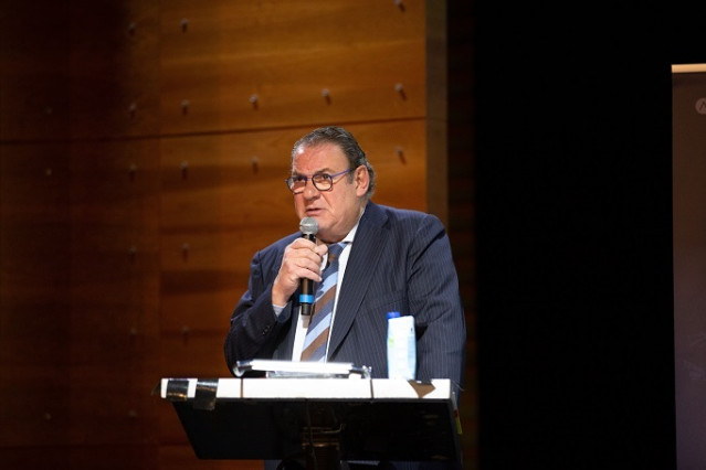 Archivo - Juan Molas, Presidente de la Mesa de Turismo durante la apertura de la 44ª Convención Anual de la Federación Nacional Empresarial de Alquiler de Vehículos con y sin Conductor (Feneval)