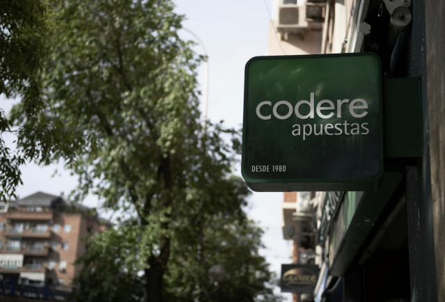 Archivo - Un local de Codere, a 23 de abril de 2021, en Madrid, (España).