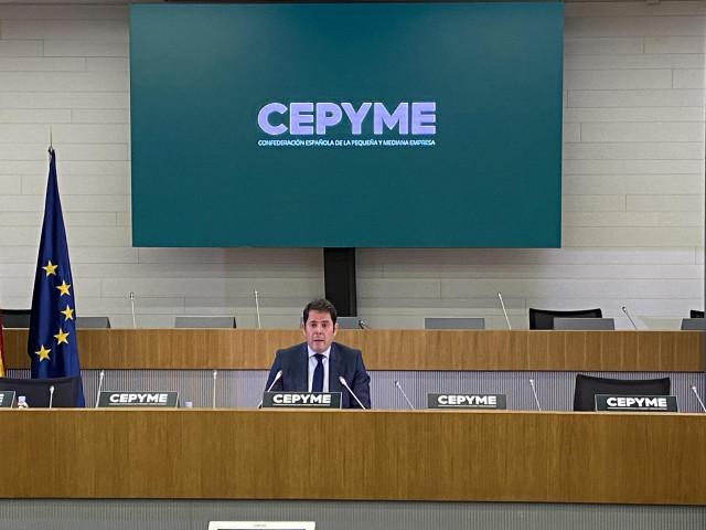 Archivo - El presidente de Cepyme, Gerardo Cuerva