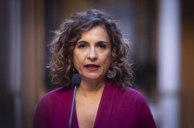 La ministra de Hacienda y Función Pública, María Jesús Montero.