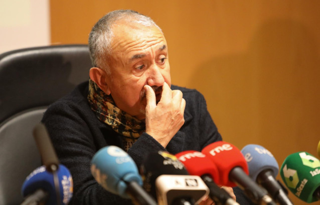 El secretario general de UGT, Pepe Álvarez