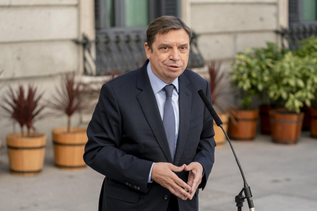 El ministro de Agricultura, Pesca y Alimentación, Luis Planas,