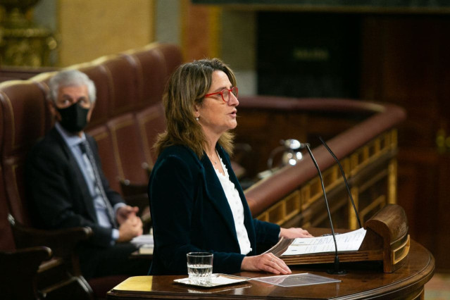 La vicepresidenta para la Transición Ecológica, Teresa Ribera