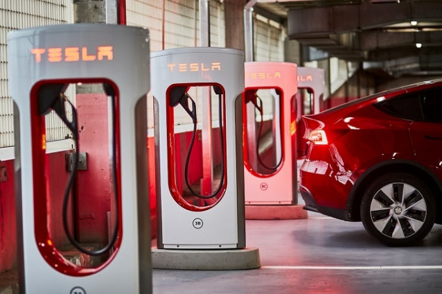 Supercargador de Tesla