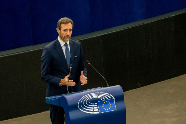 Archivo - El eurodiputado de Ciudadanos y portavoz de Transporte y Turismo de Renew Europe en el Parlamento Europeo, José Ramón Bauzá