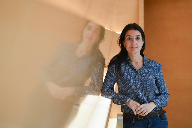 La síndica de Ciudadanos en Les Corts, Ruth Merino, en una entrevista con Europa Press
