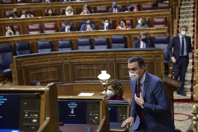 El presidente del Gobierno de España y secretario general del PSOE, Pedro Sánchez,