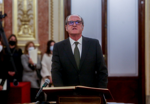 El exministro socialista Ángel Gabilondo toma posesión para el cargo del Defensor del Pueblo, a 18 de noviembre de 2021, en Madrid