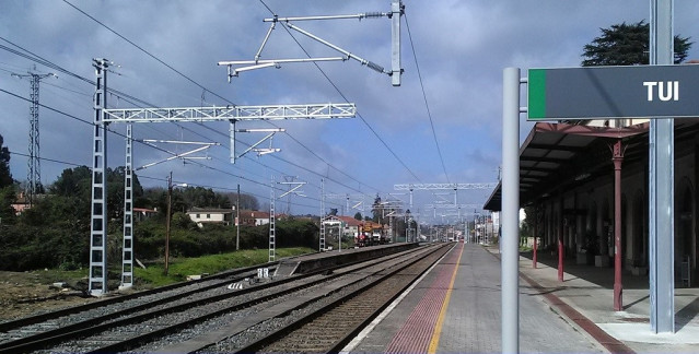 Estacion de Tui (Pontevedra).
