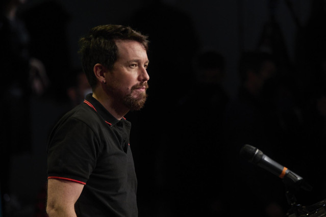 El exvicepresidente del Gobierno Pablo Iglesias, en la mesa de debate 'Construir futuro: retos y alianzas populares' en Casa América, a 20 de noviembre de 2021, en Madrid, (España).