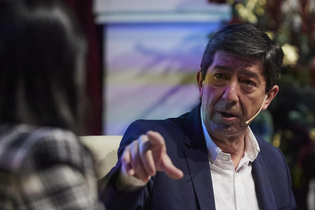 El vicepresidente de la Junta de Andalucía, Juan Marín,
