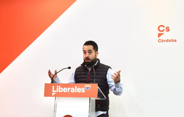 Archivo - El coordinador provincial de Cs en Córdoba, Fran Carrillo.