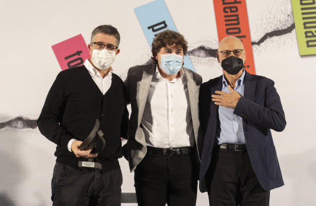 Patxi López, Eneko Andueza y Rodolfo Ares
