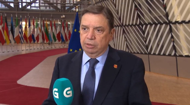 El ministro de Agricultura, Pesca y Alimentación, Luis Planas, en el Consejo de Pesca de la UE