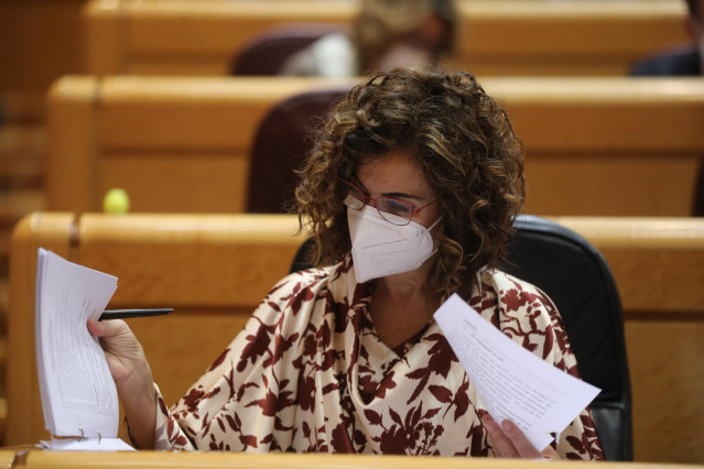 La ministra de Hacienda y Función Pública, María Jesús Montero.