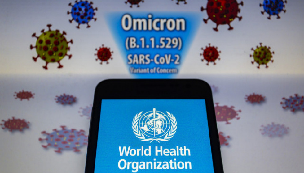 EuropaPress 4140117 logotipo organizacion mundial salud oms junto informacion variante omicron