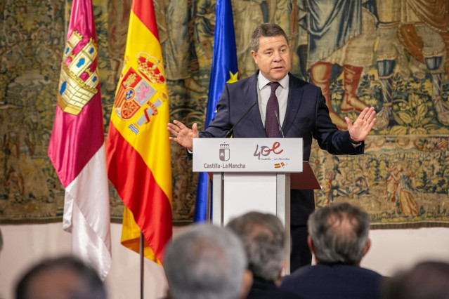 El presidente regional, Emiliano García-Page