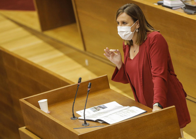 Archivo - La portavoz del PP en Les Corts, Maria José Catalá, Maria José Catalá, en imagen de archivo