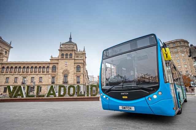 Autobús de Swtich en Valladolid