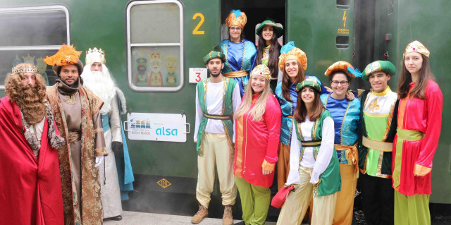 Archivo - Tren de los Reyes Magos de Alsa