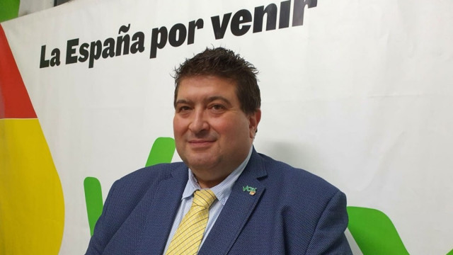 El portavoz del Grupo Municipal Vox Algeciras, Antonio Gallardo.