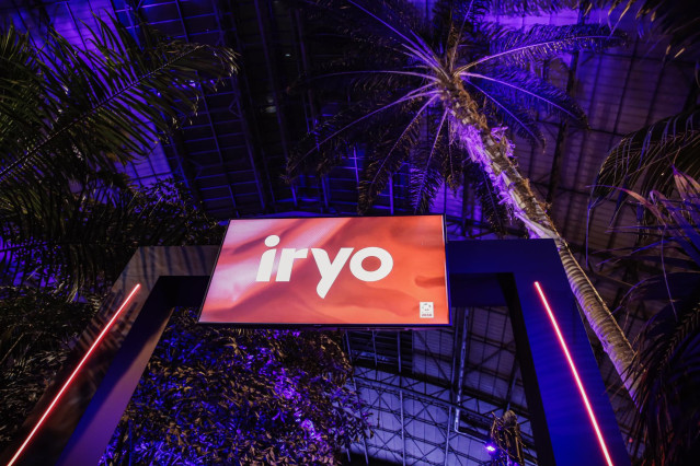 Instalación de la presentación de la marca comercial de ILSA, Iryo