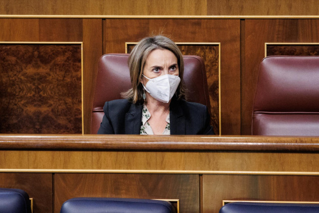 La portavoz del PP en el Congreso, Cuca Gamarra.