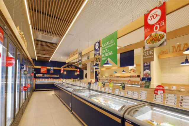 Interior de una tienda de La Sirena