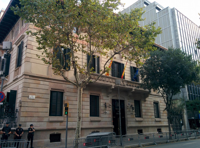 Archivo - Fachada Delegación del Gobierno en Barcelona