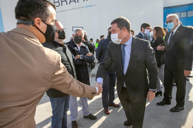 El presidente de Castilla-La Mancha, Emiliano García-Page,  en Manzanares