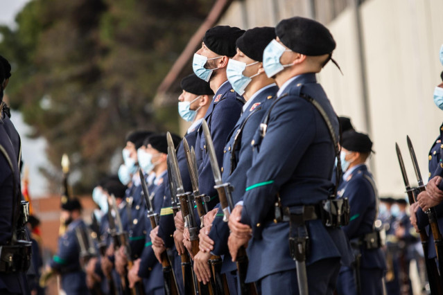 Archivo - Militares del Ejército del Aire