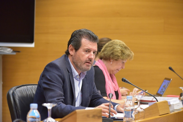 Archivo - Portavoz de Justicia del GPP, José Císcar