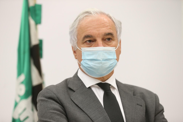 Archivo - El presidente de la Confederación Empresarial de Madrid (CEIM), Miguel Garrido.