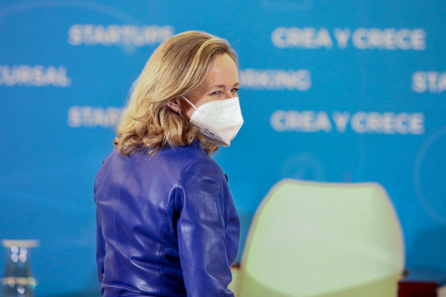 La vicepresidenta primera y ministra de Asuntos Económicos y Transformación Digital, Nadia Calviño.