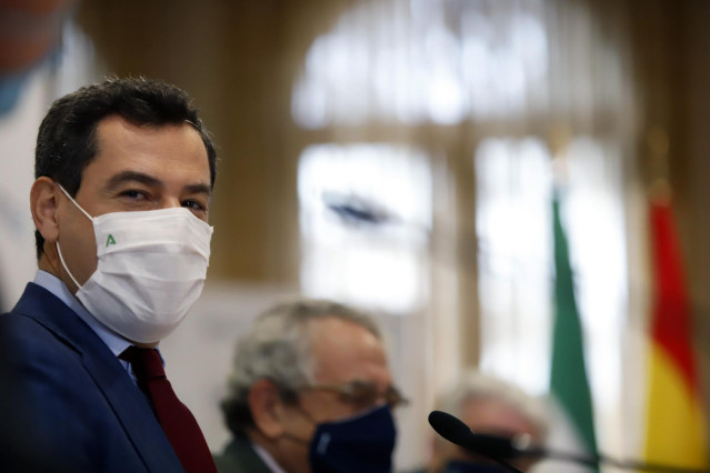 El presidente de la Junta, Juanma Moreno