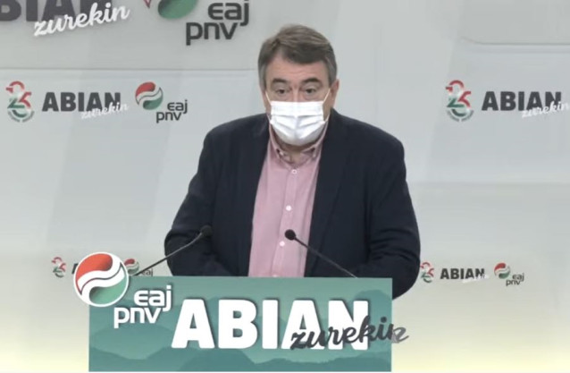El portavoz del PNV en el Congreso, Aitor Esteban.