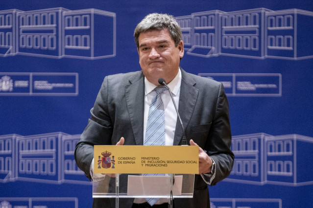 El ministro de Inclusión, Seguridad Social y Migraciones, José Luis Escrivá, en una imagen de archivo.