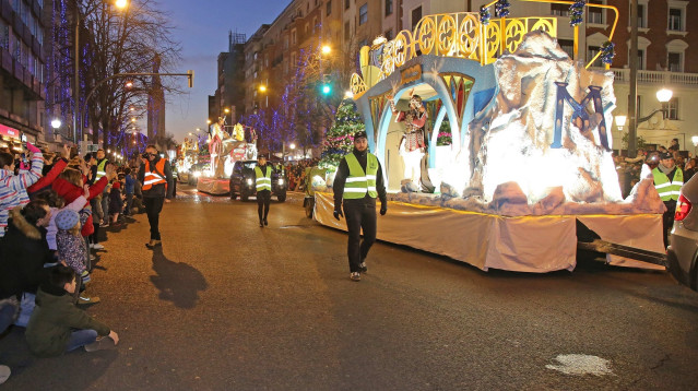 Archivo - Cabalgata de los Reyes Magos en Bilbao.