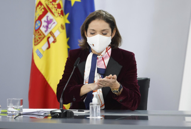 La ministra de Industria, Comercio y Turismo, Reyes Maroto