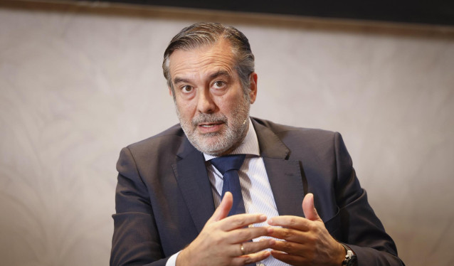 El consejero de Presidencia, Justicia e Interior de la Comunidad de Madrid, Enrique López, en la jornada La profesión desde un punto de vista jurídico