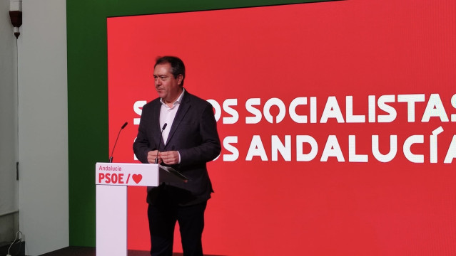 El secretario general del PSOE-A, Juan Espadas, en una imagen de archivo