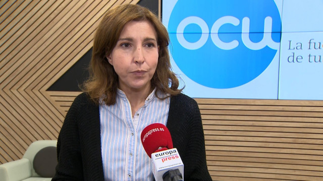 Portavoz de OCU, Ileana Izverniceanu.