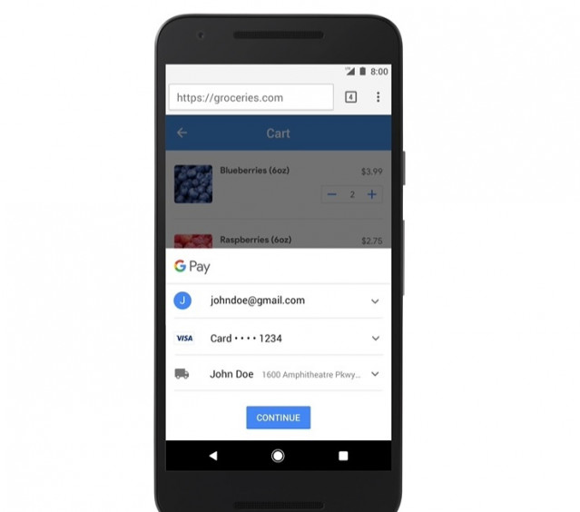 Archivo - Pagos online con Google Pay